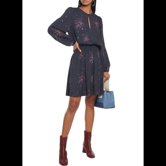Joie black fireworks dress. Oversized. NWT - Picture 4 of 14